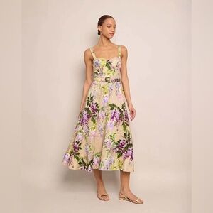 CARA CARA CALYPSO DRESS IN WISTERIA GINGER ROOT, new without tags, never worn.